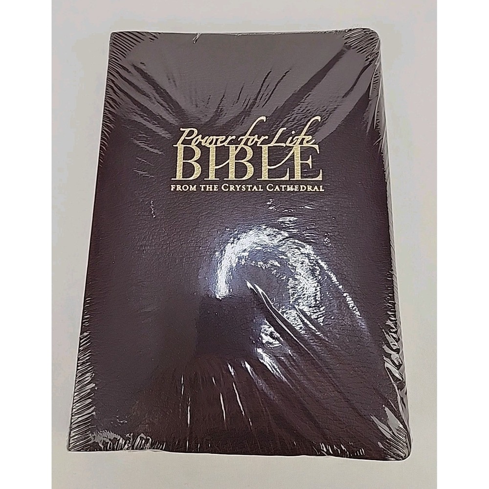 Power for Life‎ Bible From the Crystal Cathedral by Schuller Leather Sealed